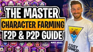 2021 DISNEY SORCERER'S ARENA FARMING GUIDE | Beginners Journey - Mastering the END GAME | P2P & F2P