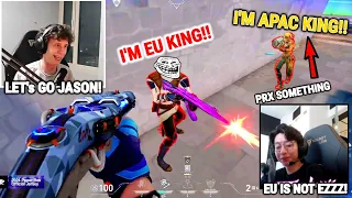 PRX f0rsakeN & PRX Something Shows Double Duelist Gameplay in EU Ranked | Valorant