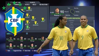 FIFA22-HOW TO PLAY BRAZIL 2002 WC 3-4-1-2 FORMATION TACTICS AND INSTRUCTIONS