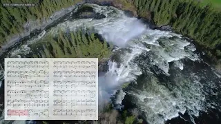 Waterfall (Водопад) - Jon Schmidt (Ноты и Видеоурок для фортепиано) (piano cover)