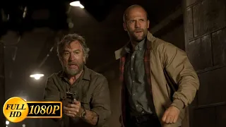 Jason Statham and Robert De Niro are trying to escape from the Sheikh's mercenaries / Killer Elite