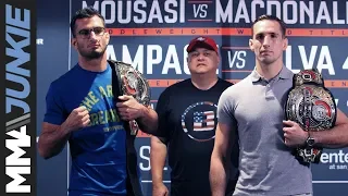 Bellator 206 media day face-offs