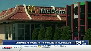 Children as young as 10 working in Kentucky McDonald's