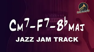 2-5-1 in Bb MAJOR JAZZ BACKING TRACK |Slow Swing 100 bpm|