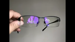 Eyeglasses have a purple reflection?  Here's why (don't get these coatings!)