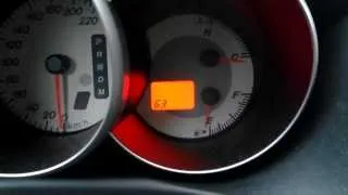 Mazda 3 self diagnostics through gauge panel