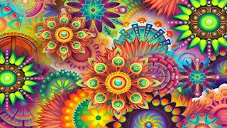 Psychedelic Trance Hallucinations - Progressive Trance - Trippy LSD Visuals #deforumstablediffusion