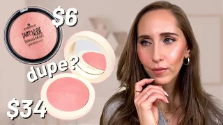 New Drugstore BLUSH DUPE For High End? Application, Swatches & Wear Test