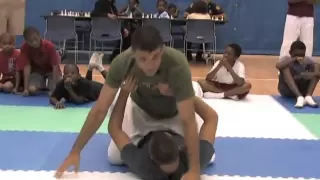 Martial arts to stop bullies - Rener Gracie teaches kids self defense in Norfolk Virginia