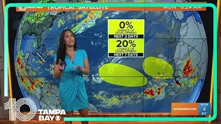 Tracking the Tropics: 2 areas of interest moving through Atlantic