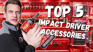Top 5 Must Have Milwaukee Impact Driver Accessories!