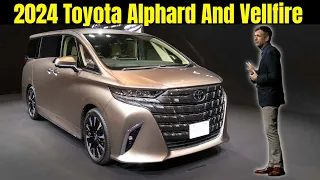 2024 Toyota Alphard And Vellfire Minivans Revealed