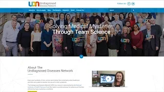 Undiagnosed Diseases Network Announcement