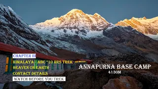 Annapurna Base Camp | DAY 3 | Himalaya - ABC | 10 hrs Trekking | ABC Trek | #annapurnabasecamptrek