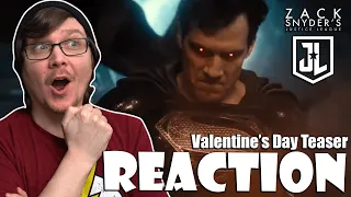 SNYDER CUT - Valentine's Day Teaser Reaction! Black Suit Superman! SteppenWolf