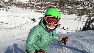 Moguls and Steeps Advanced Ski Lesson with Deb Armstrong