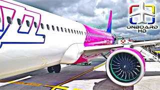 TRIP REPORT | WIZZAIR | A321 NEO | FIRST in YOUTUBE! | Rome - Budapest