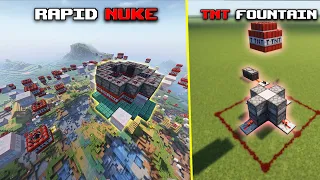 Minecraft: Best TNT cannons of 2024!!!