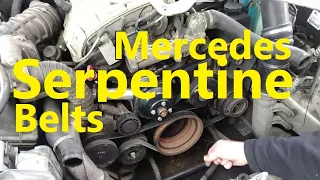 1993-2000 Mercedes (C-Class) C230 Kompressor - Serpentine Belt Replacement -Car Country Shenanigans