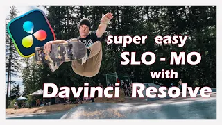 Slow Motion in Davinci Resolve is Super Easy! - 120fps to 24fps in a SNAP!