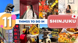 11 things to do in SHINJUKU, TOKYO ⛩ (Japan travel guide)