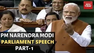 "If Worked Like Oppn, Article 370 Would Never Go": PM Modi Speech In Lok Sabha | Part 1