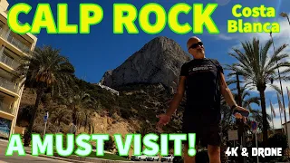HOW DIFFICULT/DANGEROUS IS CALP ROCK IN ALICANTE TO CLIMB? - I TRY TO CLIMB IT 😳🤯😵‍💫 - PART 2