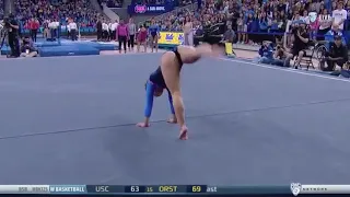 Katelyn Ohashi - UCLA 2018 - Floor vs Utah (9.975)