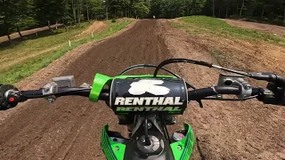 SLOWLY GETTING BETTER | 2023 KX250 C CLASS @ Tomahawk MX 6/17