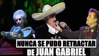 Vicente Fernández y el día que le declaró la guerra a Juan Gabriel y no pudo conciliar