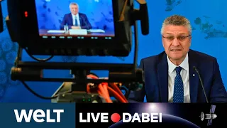 LIVE DABEI: ROBERT-KOCH-INSTITUT informiert über aktuelle CORONA-Lage