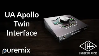 UA Apollo | Universal Audio Twin Interface Tutorial | Mixing With UAD