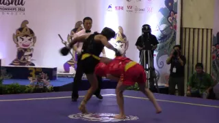 13 World Wushu Championship  Men's 75 Kg RUS VS EGY (second round) semifinal.
