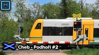 Železniční přejezd ▪ Cheb - Podhoří #2 || 14.5.2022