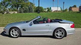 2006 Mercedes-Benz SL500 Top Up & Down