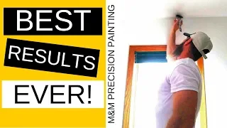 Painting A Textured Ceiling | Pro Results