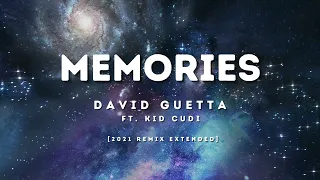 David Guetta - Memories (ft. Kid Cudi) Extended Remix (2021)