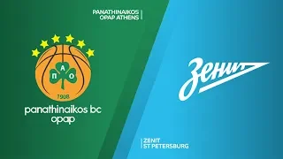 Panathinaikos OPAP Athens - Zenit St Petersburg Highlights | EuroLeague, RS Round 24