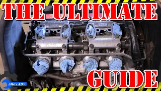 Honda CBR 954RR Complete Valve Clearance Check guide Ep4