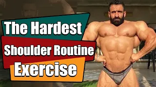 Hadi Choopan | The Persian Wolf Hardest Shoulders Routine Exercises