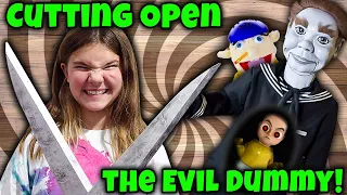 What's Inside The Evil Dummy? He Ate Jeffy And The Baby In Yellow??