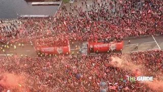 Thousands turned up to welcome LFC home after their Champions League victory | The Guide Liverpool