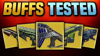 All Exotic Weapon Changes TESTED in The Final Shape! 【 Destiny 2 】