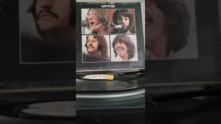 THE BEATLES  - GET BACK VINYL LP  1970