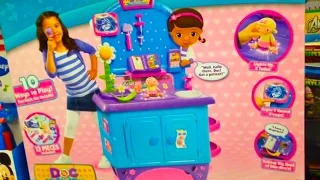 DOC MCSTUFFINS "GET BETTER CHECK-UP CENTER" with Lambie Toy Review