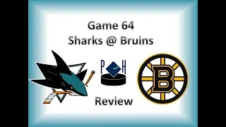 February 26th, 2019 Sharks @ Bruins Review