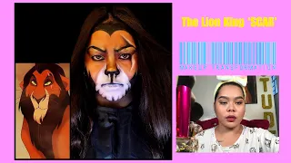 THE LION KING (SCAR)Makeup transformation