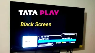 Tata play black screen problem // Tata play remote not working // Tata play channel missing problem