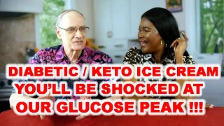 Diabetic / Keto Ice Cream - You'll Be Shocked at our Glucose Peak!