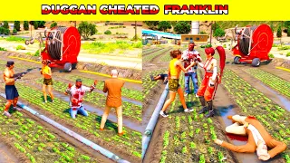 GTA V: DUGGAN CHEATED FRANKLIN HIS GIRLFRIEND 🥺| #shorts